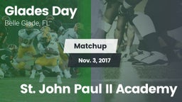 Matchup: Glades Day vs. St. John Paul II Academy 2017