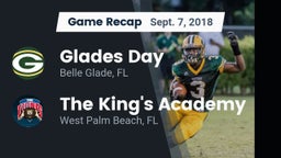Recap: Glades Day  vs. The King's Academy 2018