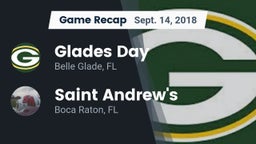 Recap: Glades Day  vs. Saint Andrew's  2018