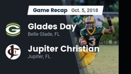 Recap: Glades Day  vs. Jupiter Christian  2018