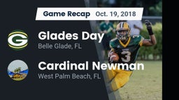 Recap: Glades Day  vs. Cardinal Newman   2018