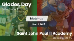 Matchup: Glades Day vs. Saint John Paul II Academy 2018