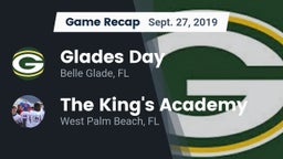 Recap: Glades Day  vs. The King's Academy 2019