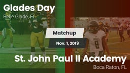Matchup: Glades Day vs. St. John Paul II Academy 2019