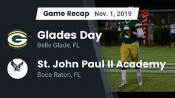 Recap: Glades Day  vs. St. John Paul II Academy 2019