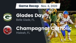 Recap: Glades Day  vs. Champagnat Catholic  2020