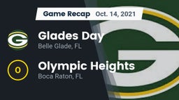 Recap: Glades Day  vs. Olympic Heights  2021