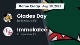 Recap: Glades Day  vs. Immokalee  2022
