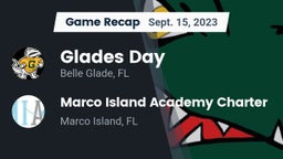 Recap: Glades Day  vs. Marco Island Academy Charter  2023