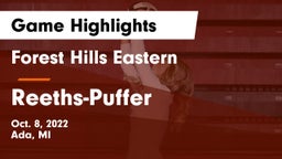 Forest Hills Eastern  vs Reeths-Puffer  Game Highlights - Oct. 8, 2022