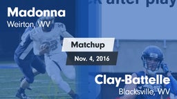 Matchup: Madonna vs. Clay-Battelle  2016