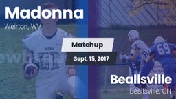 Matchup: Madonna vs. Beallsville  2017