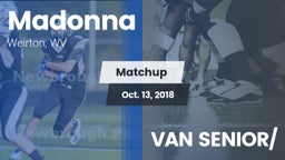 Matchup: Madonna vs. VAN SENIOR/ 2018