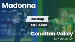 Matchup: Madonna vs. Conotton Valley  2020