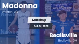 Matchup: Madonna vs. Beallsville  2020