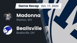 Recap: Madonna  vs. Beallsville  2020