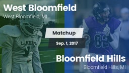 Matchup: West Bloomfield vs. Bloomfield Hills  2017