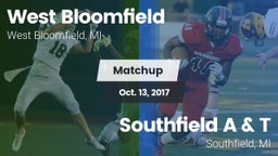 Matchup: West Bloomfield vs. Southfield A & T 2017