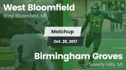 Matchup: West Bloomfield vs. Birmingham Groves  2017