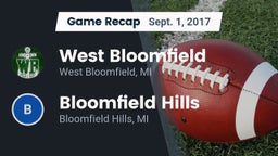 Recap: West Bloomfield  vs. Bloomfield Hills  2017