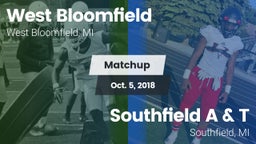 Matchup: West Bloomfield vs. Southfield A & T 2018