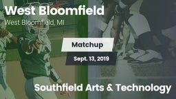 Matchup: West Bloomfield vs. Southfield Arts & Technology 2019