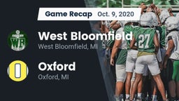 Recap: West Bloomfield  vs. Oxford  2020