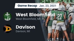 Recap: West Bloomfield  vs. Davison  2021