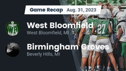Recap: West Bloomfield  vs. Birmingham Groves  2023