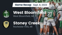 Recap: West Bloomfield  vs. Stoney Creek  2023