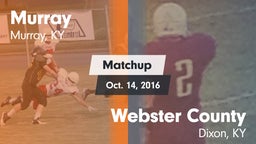 Matchup: Murray vs. Webster County  2016