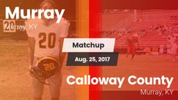 Matchup: Murray vs. Calloway County  2017
