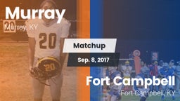 Matchup: Murray vs. Fort Campbell  2017