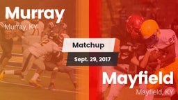 Matchup: Murray vs. Mayfield  2017