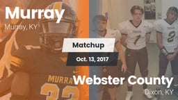 Matchup: Murray vs. Webster County  2017