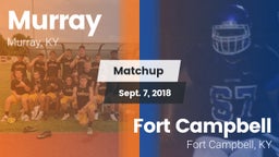Matchup: Murray vs. Fort Campbell  2018