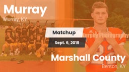 Matchup: Murray vs. Marshall County  2019