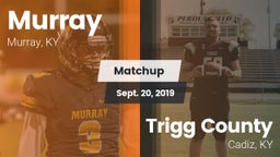 Matchup: Murray vs. Trigg County  2019