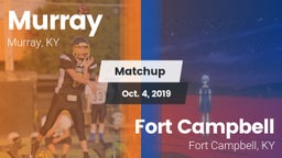 Matchup: Murray vs. Fort Campbell  2019