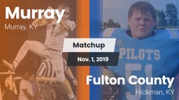 Matchup: Murray vs. Fulton County  2019