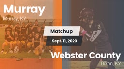 Matchup: Murray vs. Webster County  2020