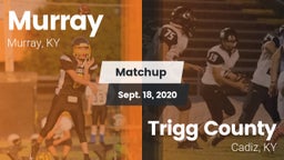 Matchup: Murray vs. Trigg County  2020