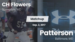 Matchup: Flowers vs. Patterson  2017