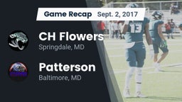 Recap: CH Flowers  vs. Patterson  2017