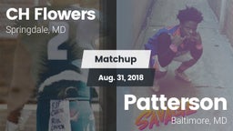 Matchup: Flowers vs. Patterson  2018