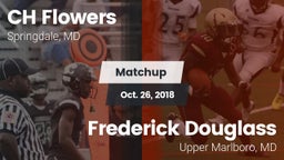 Matchup: Flowers vs. Frederick Douglass  2018