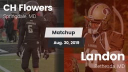Matchup: Flowers vs. Landon  2019