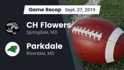 Recap: CH Flowers  vs. Parkdale  2019