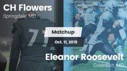 Matchup: Flowers vs. Eleanor Roosevelt  2019
