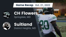 Recap: CH Flowers  vs. Suitland  2022